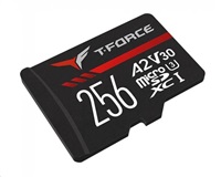 TEAM MicroSDXC karta 256GB Gaming A2 CARD UHS-I U3 V30 A2+ SD adapter