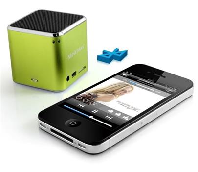 Technaxx Mini MusicMan, bluetooth, 600 mAh, zelený