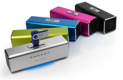 Technaxx MusicMan, baterie 600 mAh, FM, USB, zel.