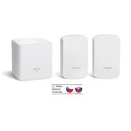 Tenda Nova MW5 (3-pack) WiFi AC1200 Mesh system Dual Band, 2x GLAN/GWAN,ostatní 1x LAN,SMART CZ app