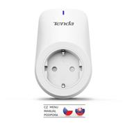 Tenda SP9 Beli - Chytrá Wi-Fi zásuvka s měřením spotřeby 230V, 3680W, 16A, vše v češtině, samostatná