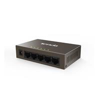 Tenda TEF1005D - 5x 10/100Mbps Switch, Fanless-bez ventilátorů, ochrana proti přepětí, Auto MDI/MDIX