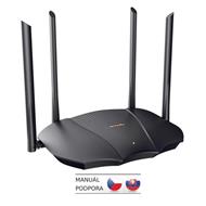 Tenda TX9 Pro AX3000 WiFi6 Router, 1x GWAN, 3x GLAN, VPN, IPv6, 4x 6dBi, MU-MIMO, WPA3, Alexa,CZ app