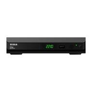 TESLA 2x DVB-T/T2 přijímač Duplex T2/ Full HD/ H.265/HEVC/ PVR/ EPG/ 2x USB/ HDMI/ LAN/ SCART/ černý