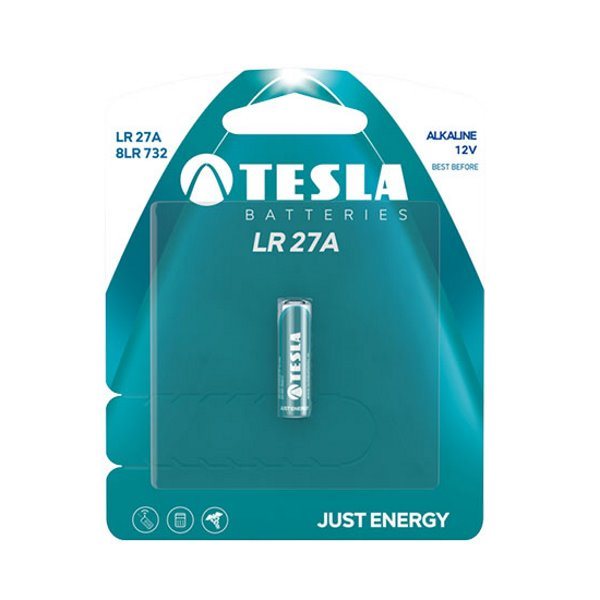 TESLA alkalické baterie TESLA LR 27A 12W 26mAh 1 ks (blistr)