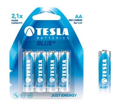 TESLA - baterie AA BLUE+, 4ks, R06