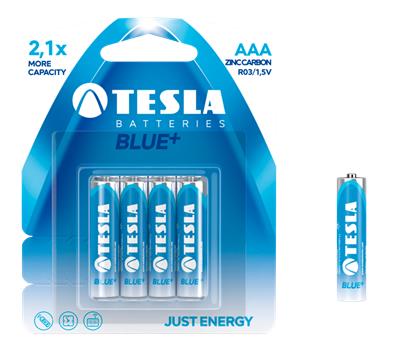 TESLA - baterie AAA BLUE+, 4ks, R03