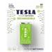 TESLA BATTERIES 9V GREEN+ RECHARGEABLE ( HR9V / BLISTER FOIL 1 PC )