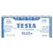 TESLA BLUE+ Zinc Carbon baterie AAA (R03, mikrotužková, fólie) 24 ks