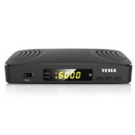 TESLA DVB-T2 FTA přijímač TE-310/ Full HD/ H.265/HEVC/ EPG/ USB/ HDMI/ LAN/ SCART/ černý