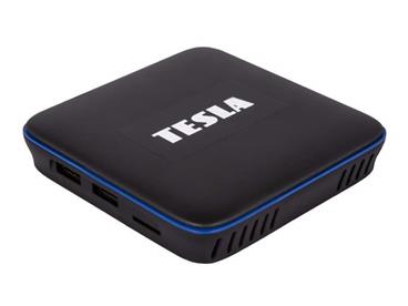TESLA MediaBox Skylink Live TV/ 4K Ultra HD/ H.265/HEVC/ HDMI/ 2xUSB/ LAN/ Wi-Fi/ microSDHC/ Android 7.1.2 Nougat/ černý