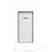 TESLA Power bank 4.000 SILVER/ 4000mAh/ micro USB kabel 5V/2,1A/ USB výstup 5V/2,1A/ Lightning adaptér/ Li-pol/ bílá