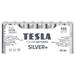 TESLA SILVER+ alkalická baterie AAA (LR03, mikrotužková, fólie) 24 ks