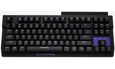 TESORO Tizona mechanická klávesnice / kompaktní / Kailh black switche / bez podsvícení / USB / US layout / černá