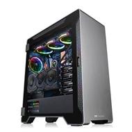 THERMALTAKE case A500 ALUMINIUM TG černý s oknem, 2x TG, 3x fan 120mm (ATX case bez zdroje)