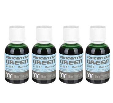 THERMALTAKE koncentrát zelená (4x 50ml) pro výrobu C1000 chladicí kapalina (Opaque Coolant, Green, neprůhledná)
