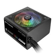 THERMALTAKE zdroj SMART RGB 600W s aktivnim PFC cert 80PLUS (ventilátor 12 cm)