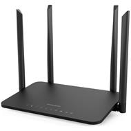 THOMSON dvoupásmový router THWR 1200/ Wi-Fi 802.11a/b/g/n/ac/ 1200 Mbit/s/ 2,4GHz a 5GHz/ 4x LAN/ 1x WAN/ 1x USB/ černý