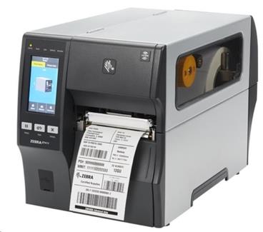 Tiskárna Zebra TT Printer ZT411; 4",300 dpi,EU/UK cord,Serial,USB, 10/100 LAN,BT 4.1/MFi USB Host,Cutter w/ Catch Tray,E