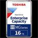 Toshiba 3.5" 16TB SATA 6Gb/s 7.2K RPM 512M 512E