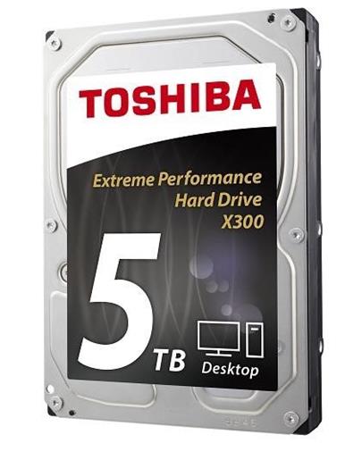 Toshiba HDD 3,5" X300 - High-Performance Hard Drive 5TB