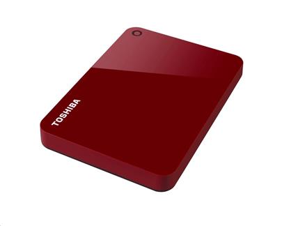 TOSHIBA HDD CANVIO ADVANCE 1TB, 2,5", USB 3.0, červený