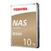 TOSHIBA HDD N300 NAS 10TB, SATA III, 7200 rpm, 256MB cache, 3,5"