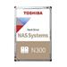 TOSHIBA HDD N300 NAS 8TB, SATA III, 7200 rpm, 128MB cache, 3,5"