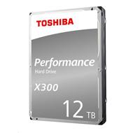 TOSHIBA HDD X300 12TB, SATA III, 7200 rpm, 256MB cache, 3,5"