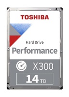 TOSHIBA HDD X300 14TB, SATA III, 7200 rpm, 256MB cache, 3,5", BULK