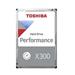 TOSHIBA HDD X300 6TB, SATA III, 7200 rpm, 128MB cache, 3,5", BULK