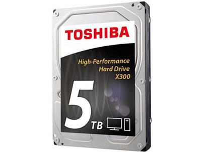 TOSHIBA X300 hdd 5TB SATA3-6Gbps 7200rpm 128MB (HDWE150EZSTA)
