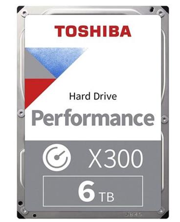 TOSHIBA X300 hdd 6TB SATA3-6Gbps 7200rpm 256MB (HDWR160EZSTA)