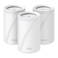 TP-Link Deco BE65(3-pack) BE9300 Třípásmový systém Mesh WiFi 7 pro celou domácnost, 4x 2.5GLAN, USB, 2,4/5/6GHz, HomeShi