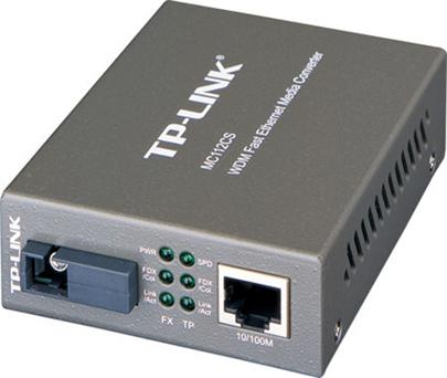 TP-LINK MC112CS WDM Konvertor 100 Mbps Eth/Optika (single-mode)