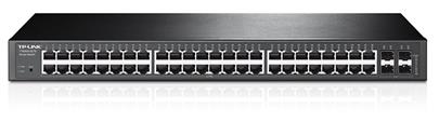 TP-LINK T1600G-52TS (TL-SG2452) managed switch 48port 48x 10/100/1000Mbps,4xSFP pro MiniGBIC