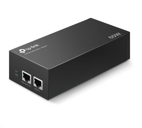 TP-Link TL-POE170S Gigabitový PoE injektor, 802.3af/at/bt, 60W