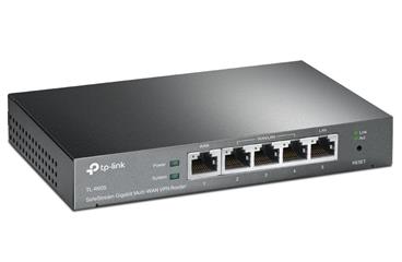 TP-Link TL-R605, SafeStream™ Gigabit Multi-WAN VPN Router, OMADA SDN