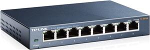 TP-Link TL-SG108 switch 8xLan 10/100/1000Mbps, kovový