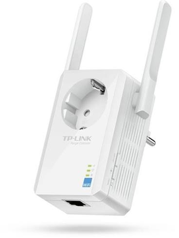 TP-Link TL-WA860RE Extender/AP, 802.11 b/g/n 300Mbps, 1x LAN port, průchozí zásuvka,2 fixními anténa