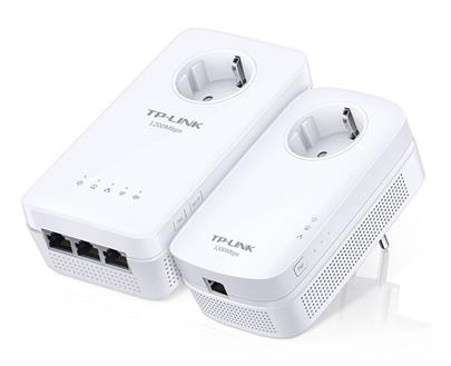 TP-LINK TL-WPA8630PKIT / Powerline AC / Wi-Fi kit / 2,4 + 5 GHz / 802.11ac/a/b/g/n / 3x Gbit LAN /