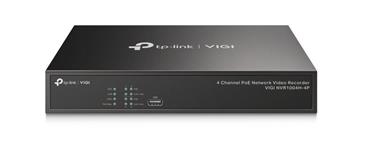 TP-LINK VIGI NVR1004H-4P-2TB Záznamové zařízení, 4 kanály, 4x Lan s PoE, 2x USB, 1x 2TB HDD