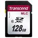 Transcend 128GB SDXC (Class 10) MLC průmyslová paměťová karta (bez adaptéru), 20MB/s R, 20MB/s W