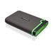 TRANSCEND 1TB StoreJet 25M3, USB 3.0, 2.5” Externí Anti-Shock disk, šedo/zelený