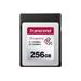 Transcend 256GB CFexpress 820 NVMe PCIe Gen3 x2 (Type B) paměťová karta, 1700MB/s R, 1300MB/s W
