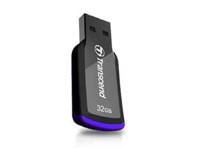 Transcend 32GB JetFlash 360, USB 2.0 flash disk, černo/fialový