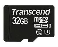 Transcend 32GB microSDHC (Class10) UHS-I 600x (Ultimate) MLC paměťová karta (s adaptérem)