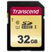 Transcend 32GB SDHC 500S (Class 10) UHS-I U1 (Ultimate) MLC paměťová karta, 95 MB/s R, 60 MB/s W