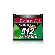 Transcend 512MB INDUSTRIAL TEMP CF200I CF CARD, paměťová karta (SLC)