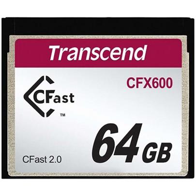 Transcend 64GB CFast 2.0 CFX600 paměťová karta (MLC)